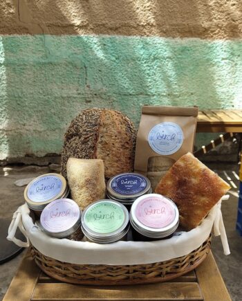 Mix Sourdough Bread & Pantry Items Gift Basket