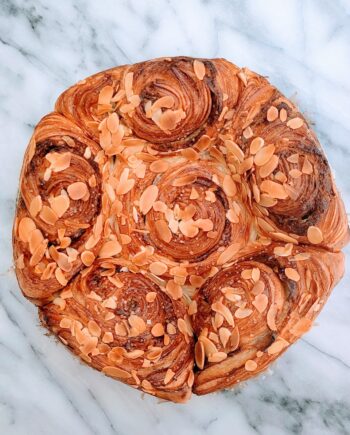 Torta Rosa: Spiced Almond Frangipane