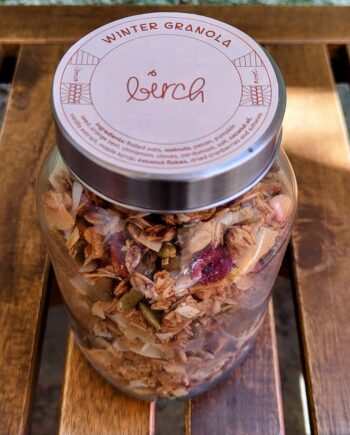 Winter Granola Jar